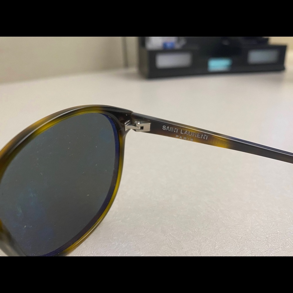 Saint Laurent Brown Havana Sunglasses - Picture 4 of 4